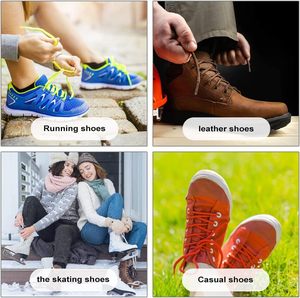 Hot Sale <b>Elastic</b> Shoelace White Shoe <b>Laces</b> for Sneakers Running Shoelaces Boot Shoelaces Men - Product Image 4