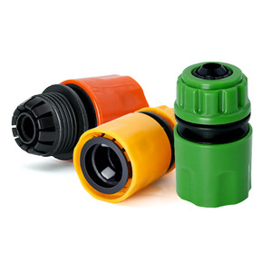 Conectores de manguera de agua de plástico de 12 mm con cierre rápido para tuberías de jardín y accesorios de pistola de agua - Product Image 1