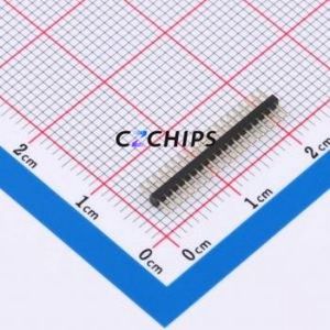 PZ1.0-UP1D-20A Pin Header P=1mm Connector ( Pin Structure: 1x20P )( Pitch: 1mm )( Round Pin / Square Pin: Pin Header ) - Product Image 1