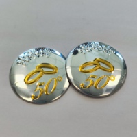 Vente en gros en aluminium, vinyle, feuille d'or, étiquette privée avec logo personnalisé, bouteille en verre, parfum cosmétique, autocollant, étiquette en métal pour bouteille de vin