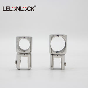 Duschraum zubehör Rundrohr verbinder Glas befestigungs stange Hardware Sitz Ecke Hänge rohr klemme - Product Image 3