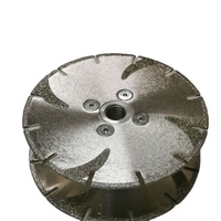 Commander directement 115mm avec bride M14 jante électrolytique diamant rouge pierre marbre lame de coupe