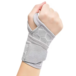 Support de poignet unisexe respirant et réglable en maille, taille unique, pour l'entraînement et l'usage quotidien - Product Image 1