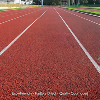 Granulés de caoutchouc EPDM de qualité supérieure résistants aux UV pour pistes athlétiques extérieures, protection de sol souple pour écoles et stades, livraison DDP disponible