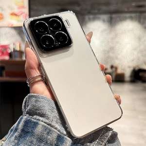 Compatible avec la nouvelle coque de téléphone Xiaomi 17 Pro Max, anti-empreintes digitales, couverture complète, transparente, 17, coque de protection antichoc - Product Image 6