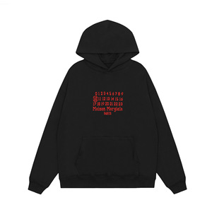 <span class=keywords><strong>Sudadera</strong></span> con Capucha <span class=keywords><strong>Negra</strong></span> de Invierno, Estampado de Letras, Estilo Retro, Forro de Algodón Puro, Transpirable, Corte Holgado, Unisex, Informal para <span class=keywords><strong>Hombre</strong></span> - Product Image 2