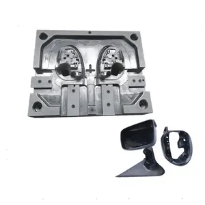 Car Accessories Components Side Mirror Cover Plastic Parts Mold Design and Production Injection Molding