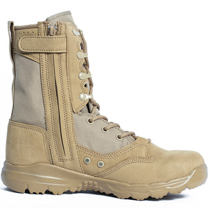 DF22 Men Ultralight Breathable High Top Tactical Boots Dustproof Anti-<b>slip</b> Desert Training Assault Outdoor Boots - Product Image 6