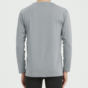 Abbigliamento sportivo per Fitness da <span class=keywords><strong>uomo</strong></span> autunno e inverno ad alta elasticità traspirante ad asciugatura rapida vestiti da allenamento <span class=keywords><strong>collant</strong></span> da corsa - Product Image 2
