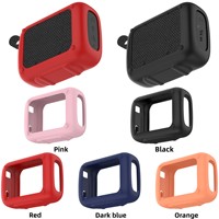 Étui de protection en silicone pour enceinte Bluetooth portable JBL GO 5, housse antichoc anti-rayures avec sangle de transport