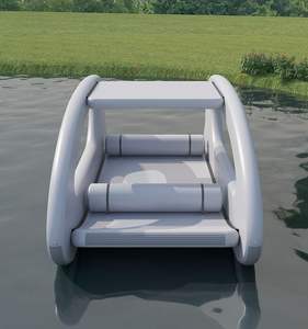 Catamarán Inflable Eléctrico de Lujo, Bote Flotante de PVC para Deportes Acuáticos y Pesca, con <span class=keywords><strong>Pedales</strong></span> para Deportes Náuticos - Product Image 6