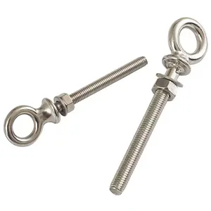 GB825 High Strength Stainless Steel Eye Bolt with Nuts and Washers for Industry