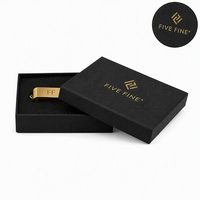 Boîte élégante pour clé USB en carton rigide noir mat avec insert en EVA - Personnalisable, épaisseur 2 mm