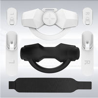 Sangle de confort réglable pour lunettes VR Oculus Quest 2, avec fixation étendue, protection du cuir chevelu, haute commodité