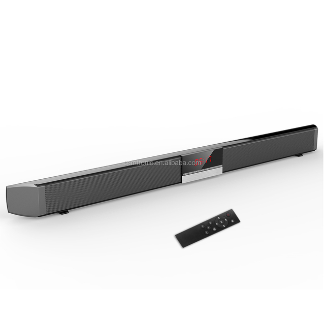 Soundbar with Built-in Subwoofer, 34 Inch 40-Watts 2.0 Channel Wireless & Wired Sound Bars Home Theater Surround Sound