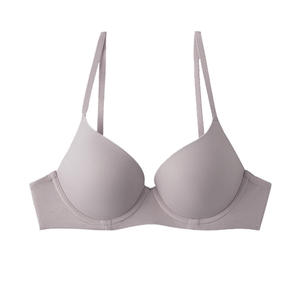 Soutiens-gorge sans couture pour femme Underwddire Bralette rembourrée amovible en soie glacée sans fil confortable soutien-gorge grande taille - Product Image 5