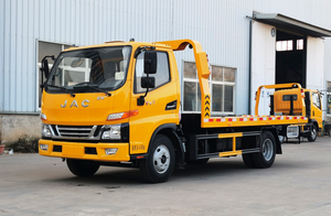 Camion de dépannage à plateau plat JAC 4x2, capacité de 3 à 5 tonnes, pour le sauvetage routier et les dépannages, à vendre - Product Image 2