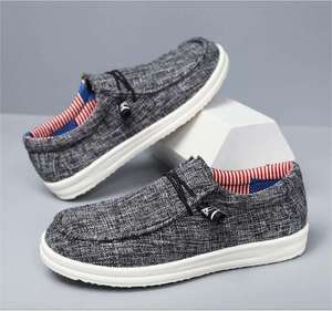 Zapatos Casuales para Hombre 2025, Ligeros, con Suela Suave, Parte Superior de Lona de Alta Calidad, Cómodos para Caminar en Invierno, Talla Grande - Product Image 4