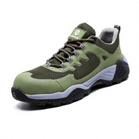Nouvelles chaussures de sécurité respirantes et tendance, chaussures de travail industrielles imperméables et antidérapantes.