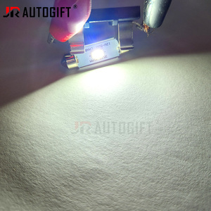 <span class=keywords><strong>12V</strong></span>-50V mới C10W C5W <span class=keywords><strong>LED</strong></span> CANBUS Festoon 41mm <span class=keywords><strong>LED</strong></span> bóng đèn 3570 CSP 1SMD nội thất đọc ánh sáng mái vòm giấy phép Tấm Đèn trắng 6000K - Product Image 6