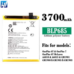 Batería Recargable de Polímero de Iones de Litio 100% Original BLP685 para OnePlus <span class=keywords><strong>6T</strong></span>, OnePlus <span class=keywords><strong>6T</strong></span> McLaren, OnePlus 7 - Product Image 6