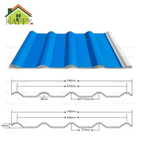 Lámina de Techo de PVC de Doble Capa con Núcleo Hueco, Impermeable, Resistente a los Rayos UV, Anticorrosiva y Ligera para Almacenes en Climas Tropicales