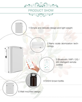 Diffuseurs d'arômes électriques intelligents Crearoma 500 ml, aromathérapie, machine à parfum, machine à parfum pour hôtel avec système HVAC