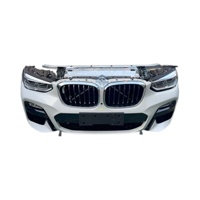 Parachoques Delantero Original de Segunda Mano X3 G08 con Marco, Ventilador Electrónico, Radiador LED Grande para Kit de Carrocería BMW