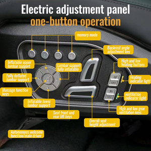 Asientos principales y de pasajeros de coche de lujo modificados de bajo precio SUV Toyota Domineering Land Cruiser pasajero modificado eléctrico - Product Image 3