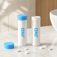 Tube personnalisé imprimé pour comprimés effervescents et dessiccants, pour emballage de vitamines et produits de santé, vente en gros, OEM, qualité alimentaire