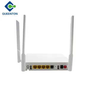 GPON F680 V1.1 ONU 4GE + 1PORT + WIFI Dual Band 2.4G & 5G F680 ONU ONT Terminal jaringan