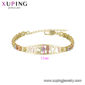 75468 Xupingแฟชั่นเครื่องประดับโลหะผสมทองแดงMulti Gold Platedสร้อยข้อมือสำหรับสตรี - Product Image 3