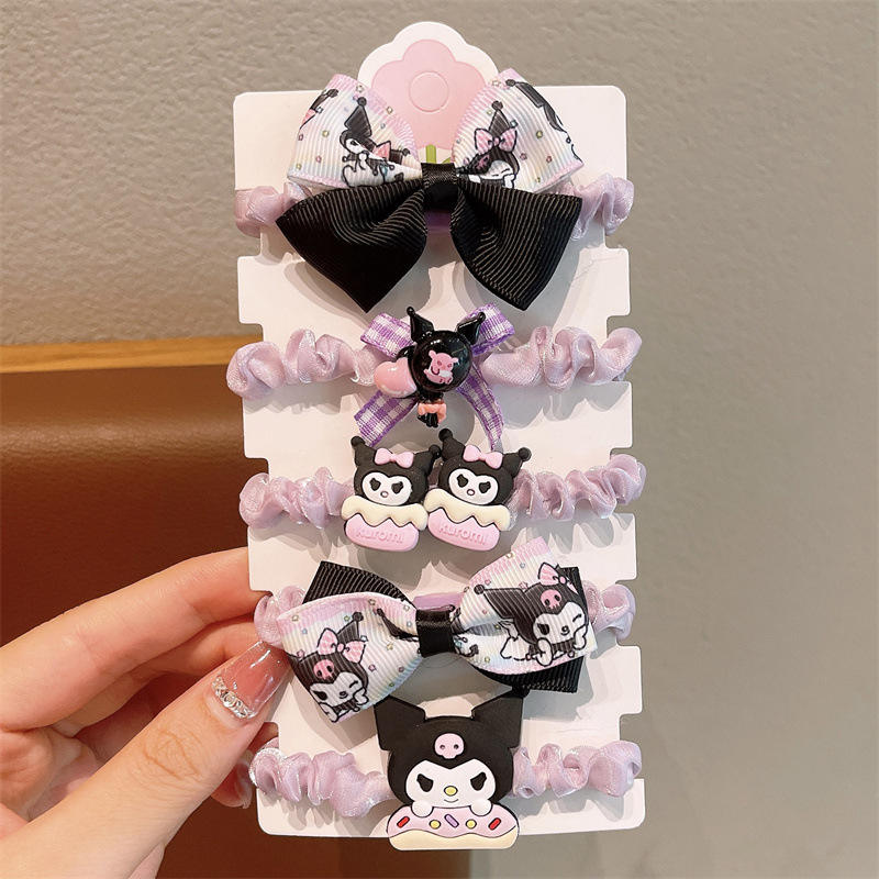 04แพ็คการ์ดผูกโบว์ลายสก๊อต