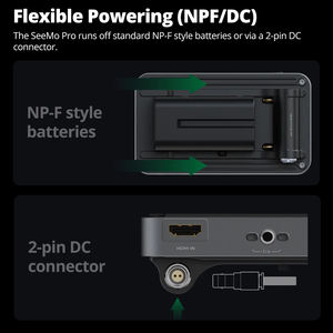 Adaptador de captura de vídeo Accsoon SeeMo Pro SDI HDMI a para iPhone, compatible con vídeo de 1080P a 60FPS y en tiempo real - Product Image 5