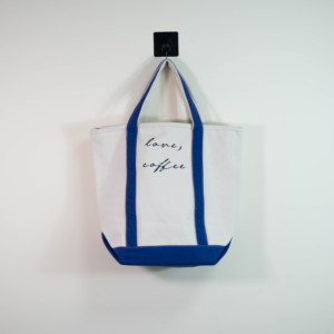 Thuyền Tote Chất lượng cao nặng 24 oz bông vải tùy chỉnh vải Tote Túi biểu tượng tùy chỉnh trống Tote túi vải - Product Image 2