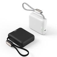 Power Bank Baterai Semi-Solid State 10000mAh, DC023G Pengisian Cepat Input & Output