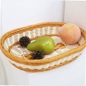 Panier Sale Pour Separateur G20 Polaire Lounge PVC Su Misura, con Base in Rattan e Vimini d'Oca, Neri, Tripli - Product Image 4