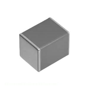 ตัวแทนจำหน่ายที่ได้รับอนุญาต CGA6M1C0G3A472G200AE 4700 pF ตัวเก็บประจุเซรามิกเกรดยานยนต์ MLCC1210C0G1 1210 (3225 เมตริก) - Product Image 1