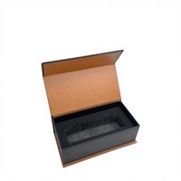 Haute Qualité Personnalisé Kraft Papier Tiroir Boîtes Éponge Doublure UV Avantage Feuille Parfum Rouge À Lèvres Soins De La Peau Téléphone Mobile Échantillon Gratuit