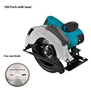 Sierra Circular Láser <span class=keywords><strong>de</strong></span> 7 Pulgadas con Cuerpo <span class=keywords><strong>de</strong></span> Aluminio, Sierra <span class=keywords><strong>de</strong></span> Mano Portátil para Trabajar la <span class=keywords><strong>Madera</strong></span>, Sierra <span class=keywords><strong>de</strong></span> <span class=keywords><strong>Mesa</strong></span> con Alimentación Eléctrica - Product Image 6