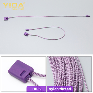 Penjualan langsung pabrik hadiah pembungkus garmen persegi plastik gesper mendukung kustomisasi Multi Warna tali gantung <span class=keywords><strong>tag</strong></span> - Product Image 3