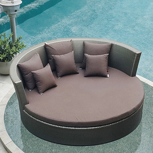 Sang Trọng Mọi Thời Tiết Ngoài Trời Mây Mặt Trời Lounger Ghế Bãi Biển Cho Hồ Bơi Patio Cho Phòng Khách Ăn Phong Cách Bơi Hồ Bơi Đồ Nội Thất - Product Image 3
