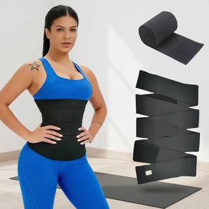 ボディスリミング コロンビアーナ バンデージベルト 術後圧迫サポート ウエストトレーナー ラップ 調節可能なベルクロシンチャー トリマーベルト - Product Image 1