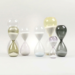 Minuteur Sablier en Verre 5, 10, 15, 30, 45 Minutes – Ensemble de Minuteries Personnalisables avec Sable Coloré – Accessoires Maison – Horloge à Sable pour Décoration Intérieure - Product Image 3