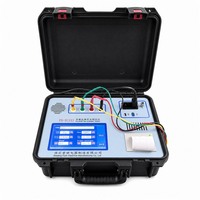 Testeur de commutateur de transfert sous charge OLTC, analyse de la forme d'onde AI par échantillonnage 20 kHz, caractéristique de commutation, IP55