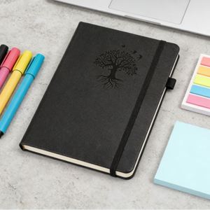Agenda Personalizada 2026, Cuaderno de Tapa Dura con Cubierta de Cuero PU A5, Diario con Banda Elástica - Product Image 5