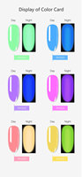 Polygel Lumineux en Bouteille 45g, Vente en Gros, Sans HEMA, Sans Di-HEMA, Naturel, Vegan, Non Toxique, Écologique, Fluorescent dans le Noir