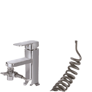 Set doccia ecologico per lavabo con doccetta, tubo flessibile e <span class=keywords><strong>attacco</strong></span> rapido, uscita acqua singola con deviatore - Product Image 4