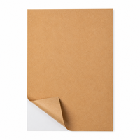Feuilles d'étiquettes autocollantes semi-brillantes A4, papier couché 80 g/m², adapté à l'impression laser, fabrication d'étiquettes