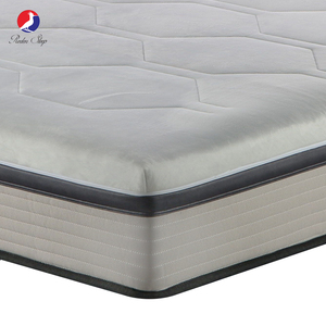 Reden hot best quality Velvet king size mattress Cotton Ice Silk Knitted Fabric Latex cover removable spring mattresses in a box